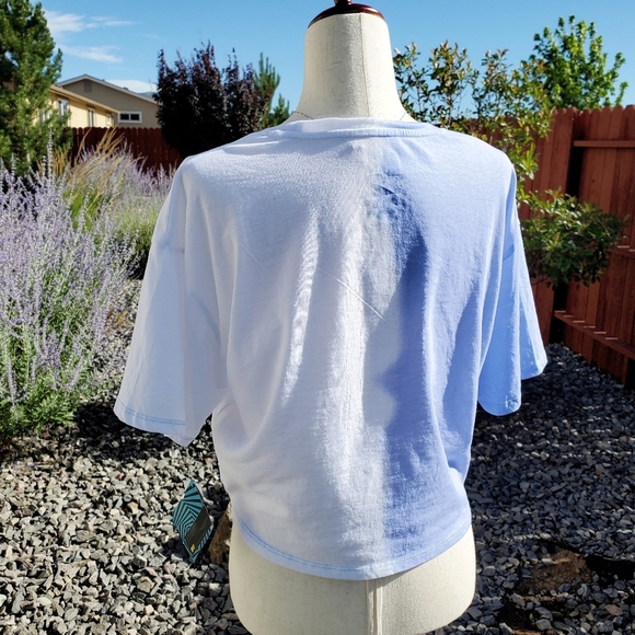 MTV | "1981 World Tour" Cropped Tee sz S - Picture 4 of 8